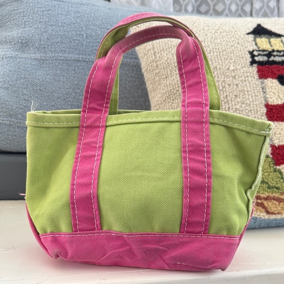 L.L. Bean Handbags - L.L. Bean Vintage Mini Boat & Tote